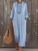 Fashion High Collar Comfortable Robe Dress 2026 Casaul Long Sleeve Knitted Party Dress Elegant Simples Solid Loose Long Dresses_ecoleips.com