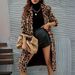 Luxury Leopard Print Trench Coat – Oversized Longline Faux Fur Jacket For Women (S-XXL)_ecoleips.com
