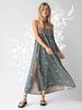 New Bohemian-style Halter Print Long Dress For Spring/Summer 2025 - An Eye-catching Choice For Vacation And Beach Outings_ecoleips.com