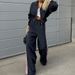 Women's Clothing Material Contrast Color Sports Casual Jacket Trousers Suit Autumn Assault Jacket Two Piece Suit For Women_ecoleips.com