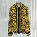 Men's Digital Print Cardigan Shirt – Trendy Spring Casual Button-Up (Black, S-XXL)_ecoleips.com