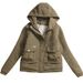 girl Girl Quilted Thickened Short Jacket For Women 2025 Winter New Small Size Popular Cotton Coat Casual Fleece Parka_ecoleips.com