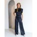 Summer Backless Evening Dress Jumpsuit For Women Solid Color Casual Straight Leg Trousers Long Pants_ecoleips.com