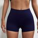 Aria Basics Aria Basics Summer Solid Color European And American Style Women's High Waist Hip Lift Peach Sports Tight Elastic Fitness_ecoleips.com