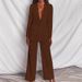 Women's Clothing Women's Fashion Casual Suit Sets Spring Autumn Professional Suits Long Sleeve For Formal & Casual For Women_ecoleips.com