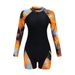 Surf Suit New One Piece Swimsuit Slim Women's Middle East One Piece Suit Cross Border European And American Diving Swimming Suit_ecoleips.com