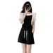 Women's European Style Fashion Design Slimming Suit Casual Summer Two Piece Set with Short Sleeves And Shorts Trendy_ecoleips.com