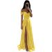 European American 2025 New Cross-Border One-Shoulder Sexy Dress For Banquets, Performances, Elegant Solo Shows,_ecoleips.com