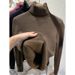 women's oversized knit sweater soft round neck casual pullover, lightweight & comfortable, multiple colors (blue, white, black, gray, pink, khaki)_ecoleips.com
