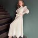 Women's Clothing Elegant Women's Long Dress Strappy Chain Detailing Slim Fit Design Luxury With Long Sleeves_ecoleips.com