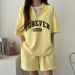 Women's Clothing Fashion Suit For Women In Summer Sleeveless Hooded Striped Knitted Top High Waist Wide Leg Pants Two Piece Suit_ecoleips.com