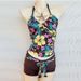 Summer Women's Two Piece Swimsuit Set Sexy Y2K Print Versatile Design For Beachwear And Poolside_ecoleips.com