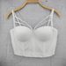 Versatile Cotton Cloth Steel Ring Buttoned Summer Style Tube Top Vest Korean Style Trendy European And American Hot Selling Bra for Women_ecoleips.com