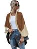 Aria Basics Aria Basics European American Foreign Trade Shawl 2025 Cross-border Autumn And Winter New Color-blocked Knitted Cardigan_ecoleips.com