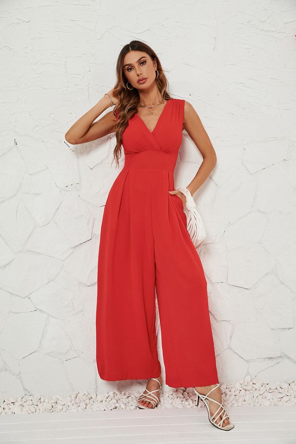 Self-Photographed Women's Clothing 2026 European And American Summer Commuting Fashion Waist-Cinching Sleeveless_ecoleips.com