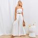 Women's Clothing Women's High-Waisted Wide Leg Trousers Long Skirt Pants Elastic Waist Spring Summer Fashion European American Style_ecoleips.com