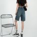 Women's Clothing High Waist Loose Shorts Spring And Summer Straight Wide Leg Trend Ins Japanese Style 5 Point Shorts_ecoleips.com