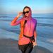 Muslim Swimsuit Long Sleeve Wetsuit Beachwear Sunscreen Floral Print Swimsuit Diving Suit_ecoleips.com