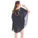 K New Hand Hook Flower Splicing Beach Skirt Fashionable Loose Large Vacation Sunscreen Clothing Women's Top_ecoleips.com