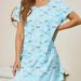 Popular Home Pajamas Crew Neck Dresses Casual Printed Women's Clothing_ecoleips.com