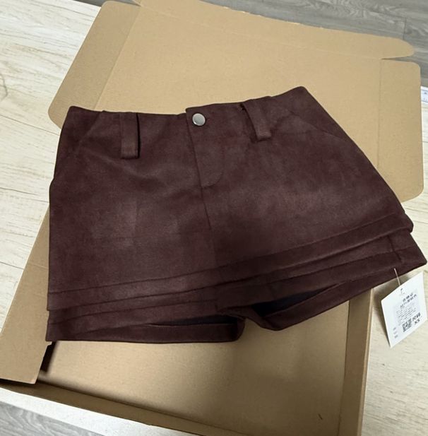 Women's High-Waisted Retro Bodycon Short Skirt Slimming A-Line Autumn/Winter New 2026 Hot Girl Style_ecoleips.com