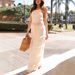 Women's Clothing New Sleeveless Chiffon Elastic Waist Two Piece Suit Ins Holiday Loose Skirt Suit_ecoleips.com
