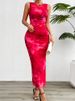 Women's Clothing Spring And Summer Temperament Slim Sleeveless Dress_ecoleips.com