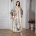 Women's Printed Robe SW0910 Style Jalabiya Dress_ecoleips.com