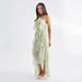 In-stock European And American Cross-border 2026 Summer Vacation Style Elegant Halter Neck Layered Cake Strap Dress For_ecoleips.com