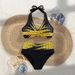 Women's Conservative Bikini Set – High-Waisted Swimwear With Removable Padding (S-Xl) – Quick-Dry & Uv Protection_ecoleips.com