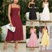 Women's Clothing Slim Waist Bodycon Sundress With Drawstring And Slit For Women Summer Fashion Boobs Shaped Design Hot Selling_ecoleips.com