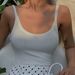 Women's Ribbed Knit Cami Tank Top Scoop Neck Soft Stretch Fabric Summer Crop plus Size Clothes_ecoleips.com