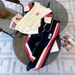 Women's Clothing Fashion Sports Casual Short Sleeved Suit For Women Summer New Slim Contrast Color Wide Leg Pants Fashion Version Two Piece Suit_ecoleips.com