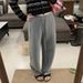 Niche Alrigh*t Narrow-waisted Curved Thin Banana Pants For Women, 26 Spring-summer, Casual Loose Drawstring Sweatpants_ecoleips.com