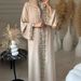 F462 Supplies Cross-border Arab Dubai Women's Abaya Cardigan With Embroidery, Fashionable Outerwear Abaya Robe_ecoleips.com
