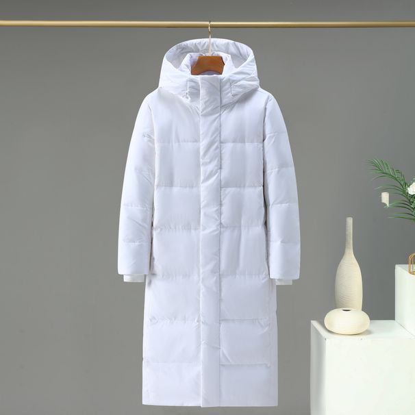 girl Girl Girl New Cross-Border Wholesale Foreign Trade European American Style Men And Women Couple Version Thickened Long Down Jacket_ecoleips.com