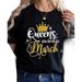 European And American Clothing, Harajuku Style, Women's White Birthday T-shirt, Short-sleeved_ecoleips.com