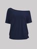 New Women's Clothing Design Top Loose Slanted Shoulder Top Off-shoulder T-shirt_ecoleips.com