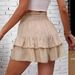 2025s 2025 Summer New Fashion Women's Wide-Leg Shorts With Draping Effect Versatile Casual Skirt Pants_ecoleips.com