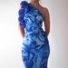 Women's Clothing Summer Temperament Slim Sleeveless Three Dimensional Flower Sexy Dress_ecoleips.com