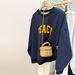American-style Real Shot Of The New Spring And Autumn Round-neck Sweatshirt Women, Thin, Korean-style, Loose-fitting,_ecoleips.com