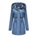 Army Green European And American Padded Cotton Pie Overcomes Women's Cotton-padded Clothes, New Removab Ur Collar Removable Hat Cotton-padded Clothes_ecoleips.com