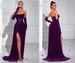Elegant Korean Velvet Corset Dress With Ribbon Details – Sexy Long Evening Gown For Banquet & Party_ecoleips.com