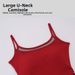 Supportive Padded Bustier Bra Sexy Sports Vest Super Stretchy Slimming Breathable Casual Wear For Everyday_ecoleips.com