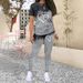 Women's Clothing Summer New Fashion Color Gradient Short Grapefruit T Suit_ecoleips.com