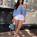 2025s Spring New Fashion Denim Shorts Hot Pants_ecoleips.com