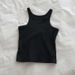 Women's Clothing Women's Slim Fit Elastic Tank Top Ribbed Cotton Solid Color Simple Design Spring Summer Crop Camisole For Inner Or Outer Wear_ecoleips.com
