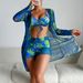 Women's Clothing Multi Color Special Fabric Fashion Bikini Bikini Three Piece Women's Swimsuit_ecoleips.com