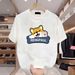 New Cotton Fashion Sense Printing Short-sleeved T-shirt Unisex Men Summer Tide Loose Hundred Tops_ecoleips.com