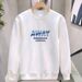 FW25 Matching Couple Cotton Crew Neck Sweatshirt - His & Hers_ecoleips.com